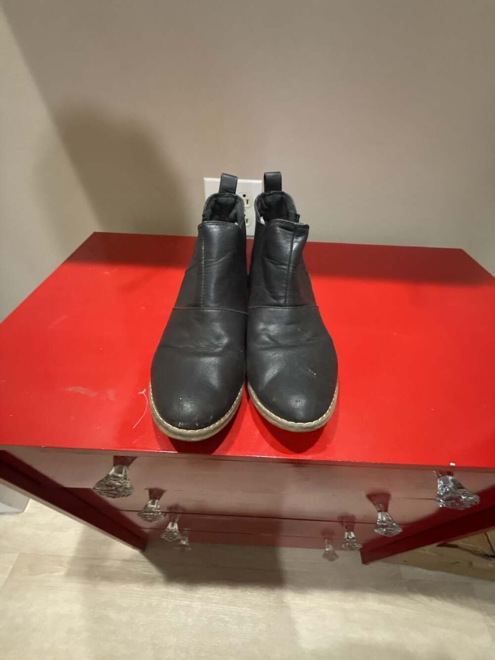 Rocket Dog Maylon Chelsea Boot Black Leather